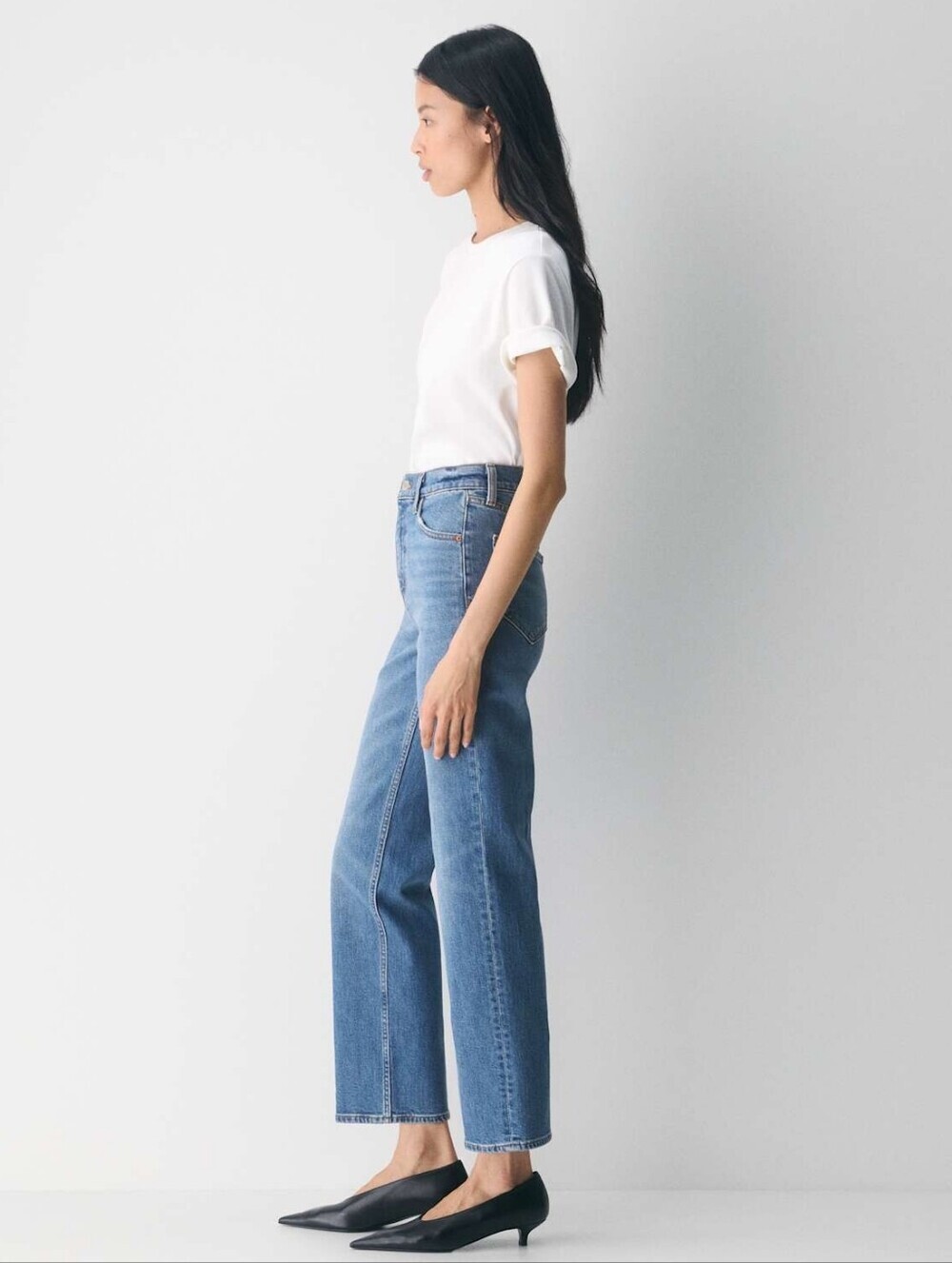 ARITZIA Denim Forum The Arlo Hi-rise Straight Jean SIZE 28 - Picture 5 of 10
